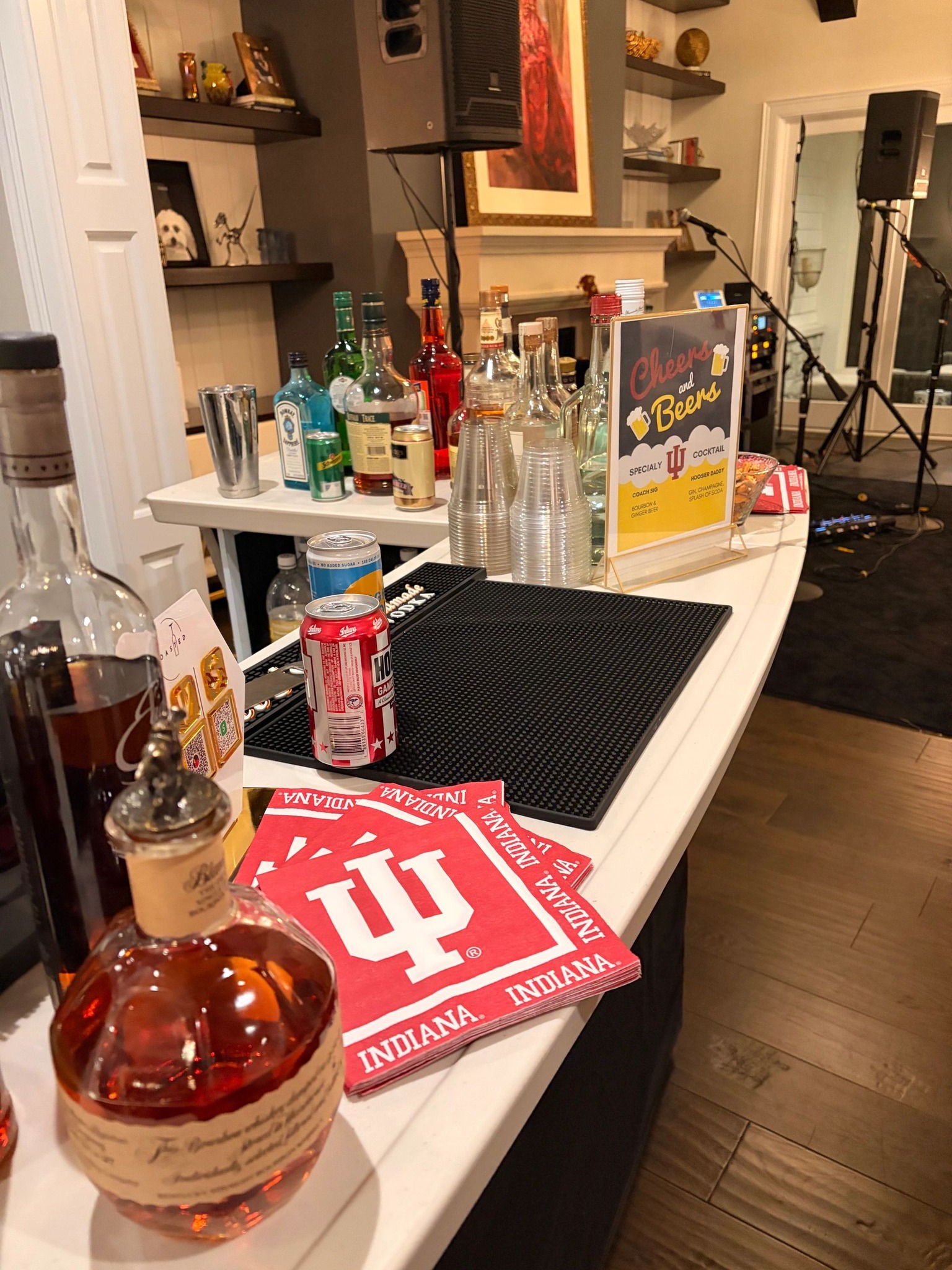 IU-Themed Private Event - Toasted Events mobile bar service Indianapolis