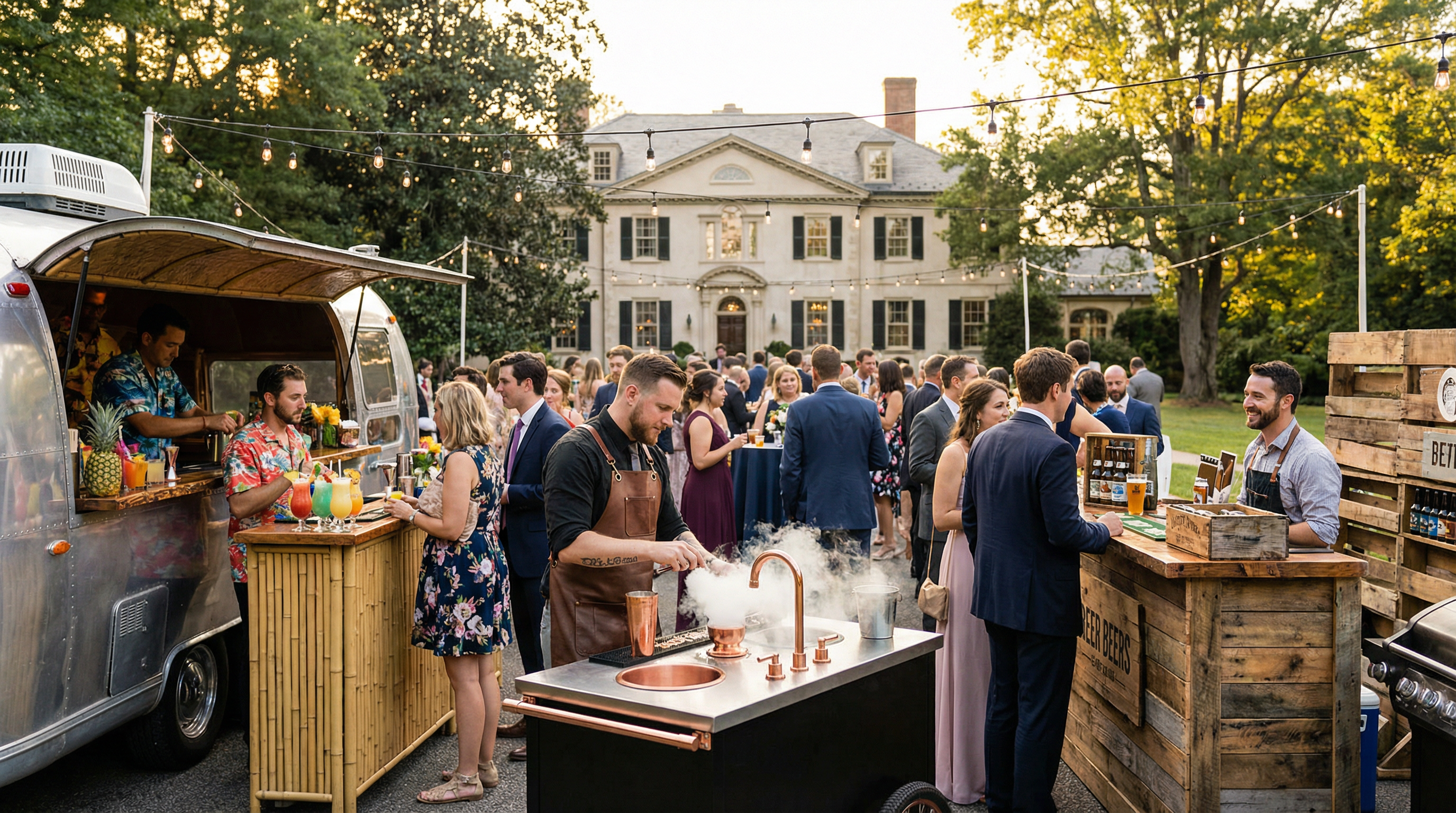 15 Mobile Bar Ideas to Wow Your Guests | Toasted Events