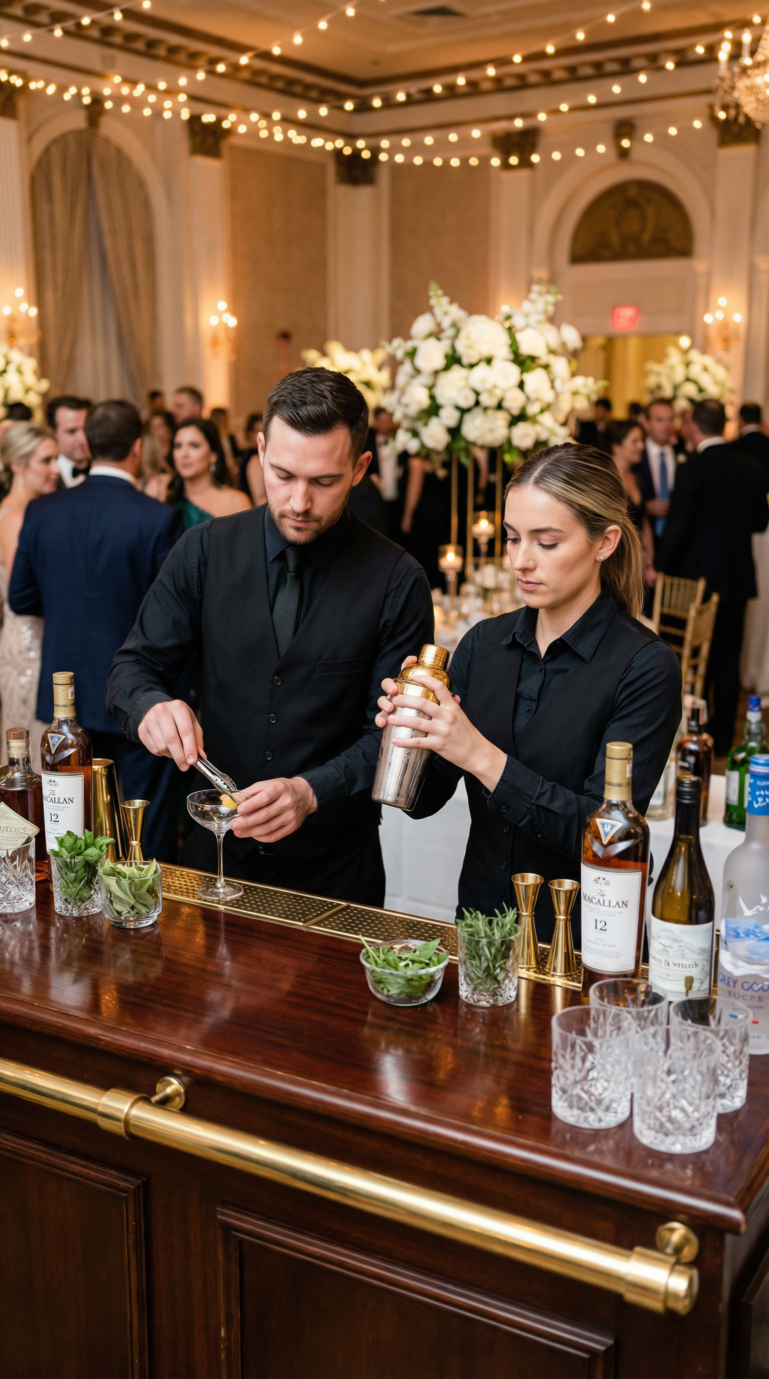 Professional wedding bartender for hire Indianapolis event